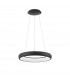 Albi 41cm Integrated LED Pendant Ceiling Light Dimmable Sandy Black Aluminium LED 32W 1950Lm 3000K-1