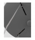 Albi 61cm Integrated LED Pendant Ceiling Light Sandy Grey Aluminium LED 50W 3250Lm 3000K-6