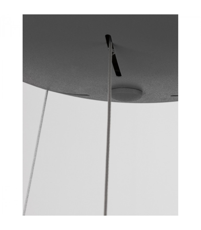 Albi 61cm Integrated LED Pendant Ceiling Light Sandy Grey Aluminium LED 50W 3250Lm 3000K-7