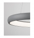 Albi 61cm Integrated LED Pendant Ceiling Light Sandy Grey Aluminium LED 50W 3250Lm 3000K-8