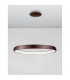 Albi 61cm Integrated LED Pendant Ceiling Light Coffee Brown Aluminium LED 50W 2500Lm 3000K-2