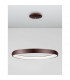 Albi 81cm Integrated LED Pendant Ceiling Light Coffee Brown Aluminium LED 80W 4000Lm 3000K-2