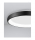 Albi 61cm Integrated LED Semi Flush Light Black Aluminium LED 50W 2750Lm 3000K-6