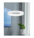 Albi 41cm Integrated LED Pendant Ceiling Light Sandy White Aluminium LED 32W 1950Lm 3000K-2