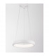 Albi 41cm Integrated LED Pendant Ceiling Light Sandy White Aluminium LED 32W 1950Lm 3000K-4