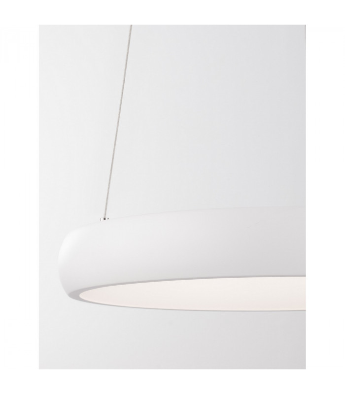 Albi 41cm Integrated LED Pendant Ceiling Light Sandy White Aluminium LED 32W 1950Lm 3000K-7