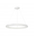Albi 61cm Integrated LED Pendant Ceiling Light Sandy White Aluminium LED 50W 2500Lm 3000K-1