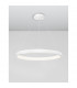 Albi 61cm Integrated LED Pendant Ceiling Light Sandy White Aluminium LED 50W 2500Lm 3000K-3