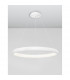 Albi 81cm Integrated LED Pendant Ceiling Light Sandy White Aluminium LED 80W 4000Lm 3000K-4