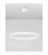 Albi 81cm Integrated LED Pendant Ceiling Light Sandy White Aluminium LED 80W 4000Lm 3000K-5