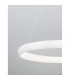 Albi 81cm Integrated LED Pendant Ceiling Light Sandy White Aluminium LED 80W 4000Lm 3000K-6