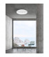 Albi 61cm Integrated LED Semi Flush Light White Aluminium LED 50W 2750Lm 3000K-2