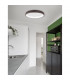 Albi 61cm Integrated LED Semi Flush Light Brown Aluminium LED 50W 2750Lm 3000K-2