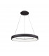 Rando Smart 60cm Integrated LED Pendant Ceiling Light Sandy Black Aluminium LED 50W 3250Lm 3000K - 4000K-1