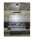 Rando Smart 60cm Integrated LED Pendant Ceiling Light Sandy Black Aluminium LED 50W 3250Lm 3000K - 4000K-2