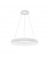 Rando Smart 60cm Integrated LED Pendant Ceiling Light Sandy White Aluminium LED 50W 3250Lm 3000K - 4000K-1