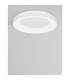 Rando Smart 60cm Integrated LED Semi Flush Light Sandy White Aluminium LED 50W 3250Lm 3000K - 4000K-2