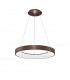 Rando Thin 60cm Integrated LED Pendant Ceiling Light Brushed Coffee Aluminium LED 50W 3250Lm 3000K-1
