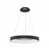 Rando Thin 60cm Integrated LED Pendant Ceiling Light Sandy Black Aluminium LED 50W 3250Lm 4000K-1