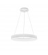 Rando Thin 60cm Integrated LED Pendant Ceiling Light Sandy White Aluminium LED 50W 3250Lm 3000K-1