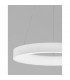 Rando Thin 60cm Integrated LED Pendant Ceiling Light Sandy White Aluminium LED 50W 3250Lm 3000K-5