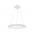 Rando Thin 60cm Integrated LED Pendant Ceiling Light Sandy White Aluminium LED 50W 3250Lm 4000K-1