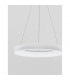 Rando Thin 60cm Integrated LED Pendant Ceiling Light Sandy White Aluminium LED 50W 3250Lm 4000K-2