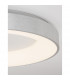 Rando Thin 60cm Integrated LED Semi Flush Light Brushed Silver Aluminium LED 50W 3250Lm 3000K-2
