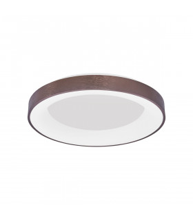 Rando Thin 60cm Integrated LED Semi Flush Light Brushed Coffee Aluminium LED 50W 3250Lm 3000K-1