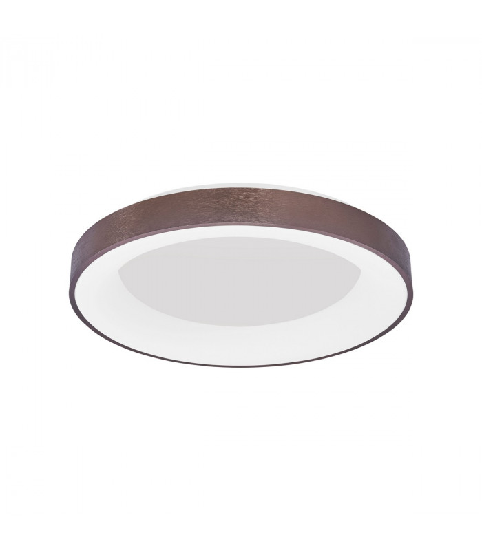 Rando Thin 60cm Integrated LED Semi Flush Light Brushed Coffee Aluminium LED 50W 3250Lm 3000K-1