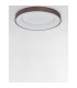Rando Thin 60cm Integrated LED Semi Flush Light Brushed Coffee Aluminium LED 50W 3250Lm 3000K-3