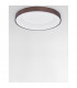 Rando Thin 60cm Integrated LED Semi Flush Light Brushed Coffee Aluminium LED 50W 3250Lm 3000K-4
