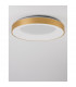 Rando Thin 60cm Integrated LED Semi Flush Light Brushed Gold Aluminium LED 50W 3250Lm 3000K-4