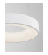 Rando Thin 38cm Integrated LED Pendant Ceiling Light Sandy White Aluminium LED 30W 1950Lm 3000K-2