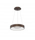 Rando Thin 38cm Integrated LED Pendant Ceiling Light Brushed Coffee Aluminium LED 30W 1950Lm 3000K-1