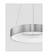 Rando Thin 38cm Integrated LED Pendant Ceiling Light Brushed Silver Aluminium LED 30W 1950Lm 3000K-6