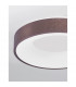 Rando Thin 38cm Integrated LED Semi Flush Light Brushed Coffee Aluminium LED 30W 1950Lm 3000K-6