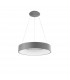 Rando 60cm Integrated LED Pendant Ceiling Light Grey Aluminium LED 42W 2520Lm 3000K-1