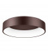Rando 60cm Integrated LED Semi Flush Light Coffee Aluminium LED 42W 2520Lm 3000K-1