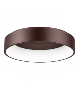 Rando 60cm Integrated LED Semi Flush Light Coffee Aluminium LED 42W 2520Lm 3000K-1