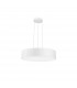 Roda 60cm Integrated LED Pendant Ceiling Light White Aluminium LED 46W 2760Lm 3000K-1