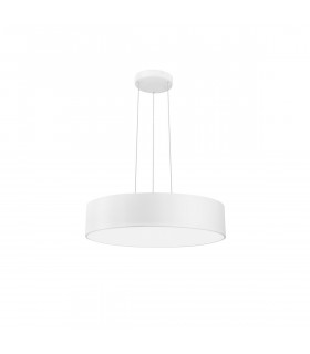 Roda 60cm Integrated LED Pendant Ceiling Light White Aluminium LED 46W 2760Lm 3000K-1