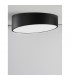 Maggio 40cm Integrated LED Semi Flush Light Sandy Black Aluminium Matt White LED 30W 2280Lm 3000K-2