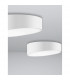 Maggio 40cm Integrated LED Semi Flush Light Sandy White Aluminium Matt White LED 30W 2280Lm 3000K-4