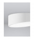 Maggio 40cm Integrated LED Semi Flush Light Sandy White Aluminium Matt White LED 30W 2280Lm 3000K-5