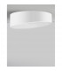 Maggio 50cm Integrated LED Semi Flush Light Sandy White Aluminium Matt White LED 60W 4280Lm 3000K-3