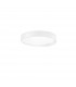 Fano 50cm Integrated LED Semi Flush Light White Aluminium LED 34W 2040Lm 3000K-1