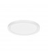Troy 56cm Integrated LED Semi Flush Light Metal Matt White Outside Matt White Inside LED 50W 2750Lm 3000K-1