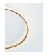 Fuline 50cm Integrated LED Semi Flush Light Gold Leaf Aluminium LED 32W 2320Lm 3000K-7