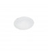 Minori 2 Light Flush Ceiling Light White Clear Structured Glass Chrome Metal LED E27-1